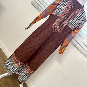 Pakistani pure cotton embroidered suit
